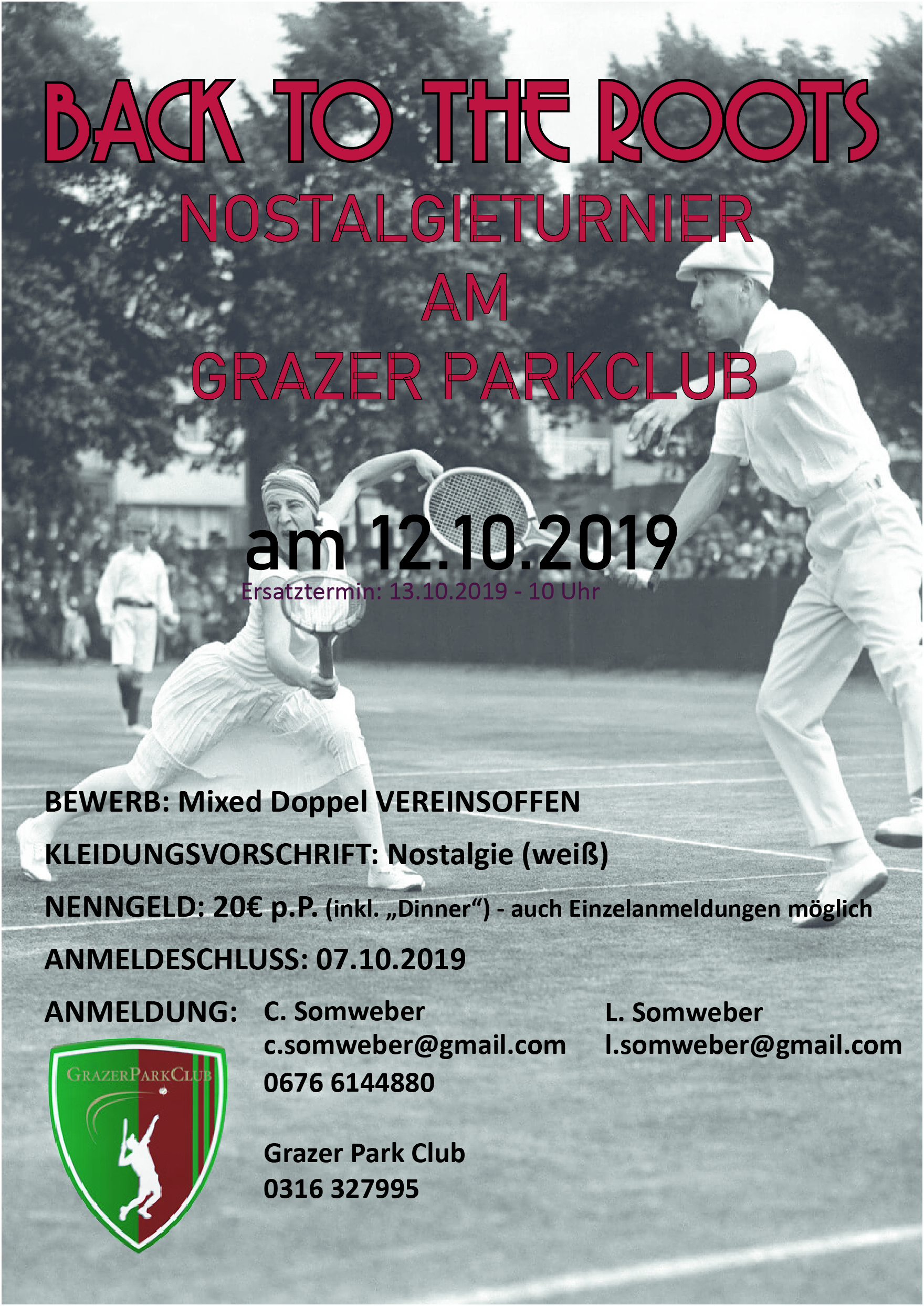 Nostalgieturnier Tennis GPC 2019